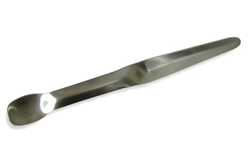 Spatule en inox type verseuse 200 mm à l'unité - jusqu'à rupture de stock